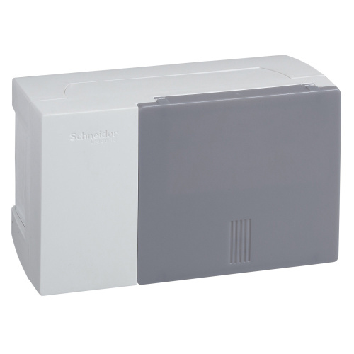 Бокс MINI PRAGMA IP40 1ряд/4мод.нав.дым. дв. SchE MIP12104T                                        