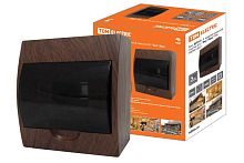 Бокс пластиковый ЩРН-П-8 184х200х95 IP41 Эко бук ТДМ          