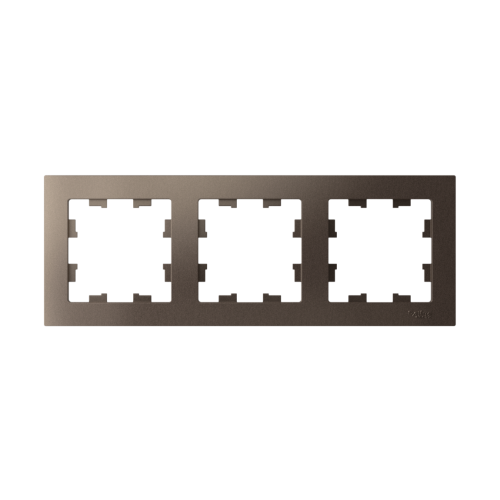Рамка AtlasDesign 3м мокко, универсальная (упак-5шт) SchE                                         фото 2                    