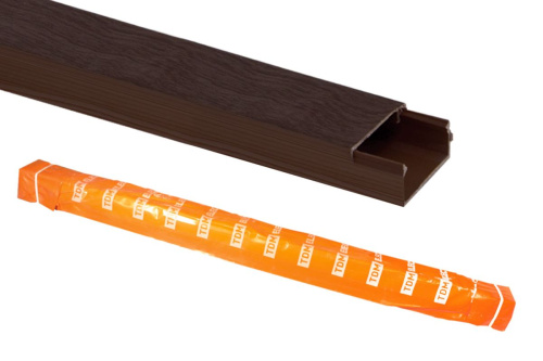 Кабель-канал  20х10 бук 3D (100 м) ТДМ                                        