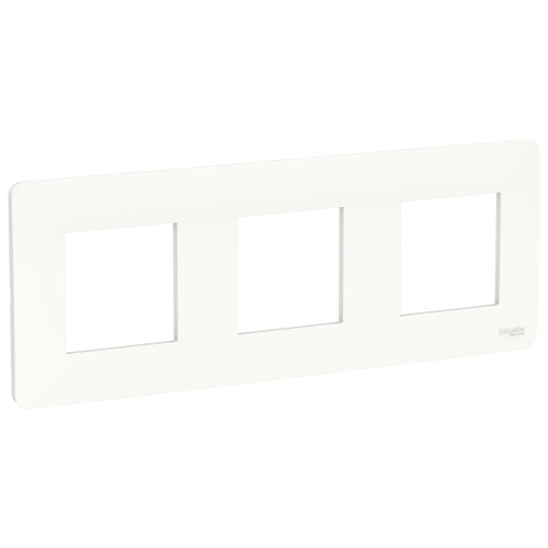 Рамка Unica Studio 3м белый, универсальная (упак-5шт) SchE                                         фото 2                    