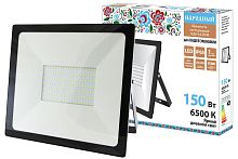 Прожектор светодиодный  150Вт СДО04 6500К IP65 Народный черныйТДМ          