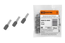 Наконечник-гильза НШВИ Е4009 4мм2 (100шт) ТДМ (замена код 89081 КВТ)          