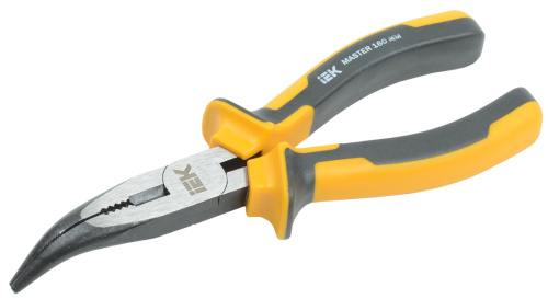 Тонкогубцы изогнутые Master 160мм ИЭК                                        