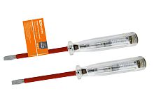 Отвертка-пробник (индикатор) 150 мм, 100-500В "ЭкспертЭлектрик" ТДМ          