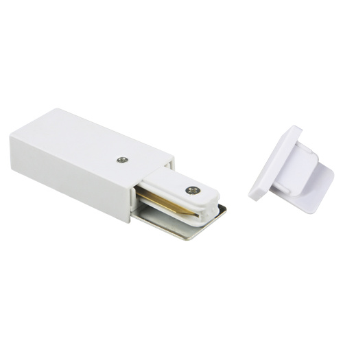 Торцевые элементы для шинопровода (сетевой коннектор, торцевая заглушка) белый Jazzway                                        